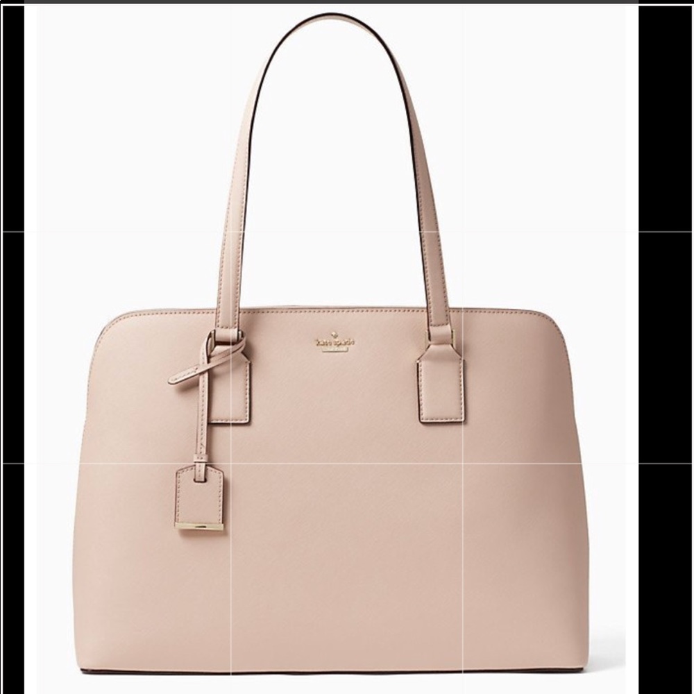 Light pink Cameron Street Marybeth w/ laptop sleeve